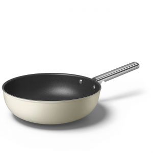 POELE SEMG WOK 30CM BEIGE 